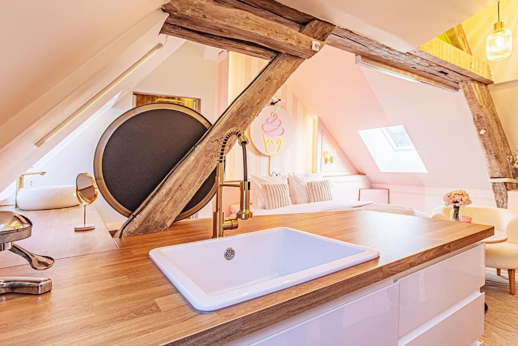 Le Milkshake - Hypercentre, Cinema, King Size Appartement Troyes Buitenkant foto